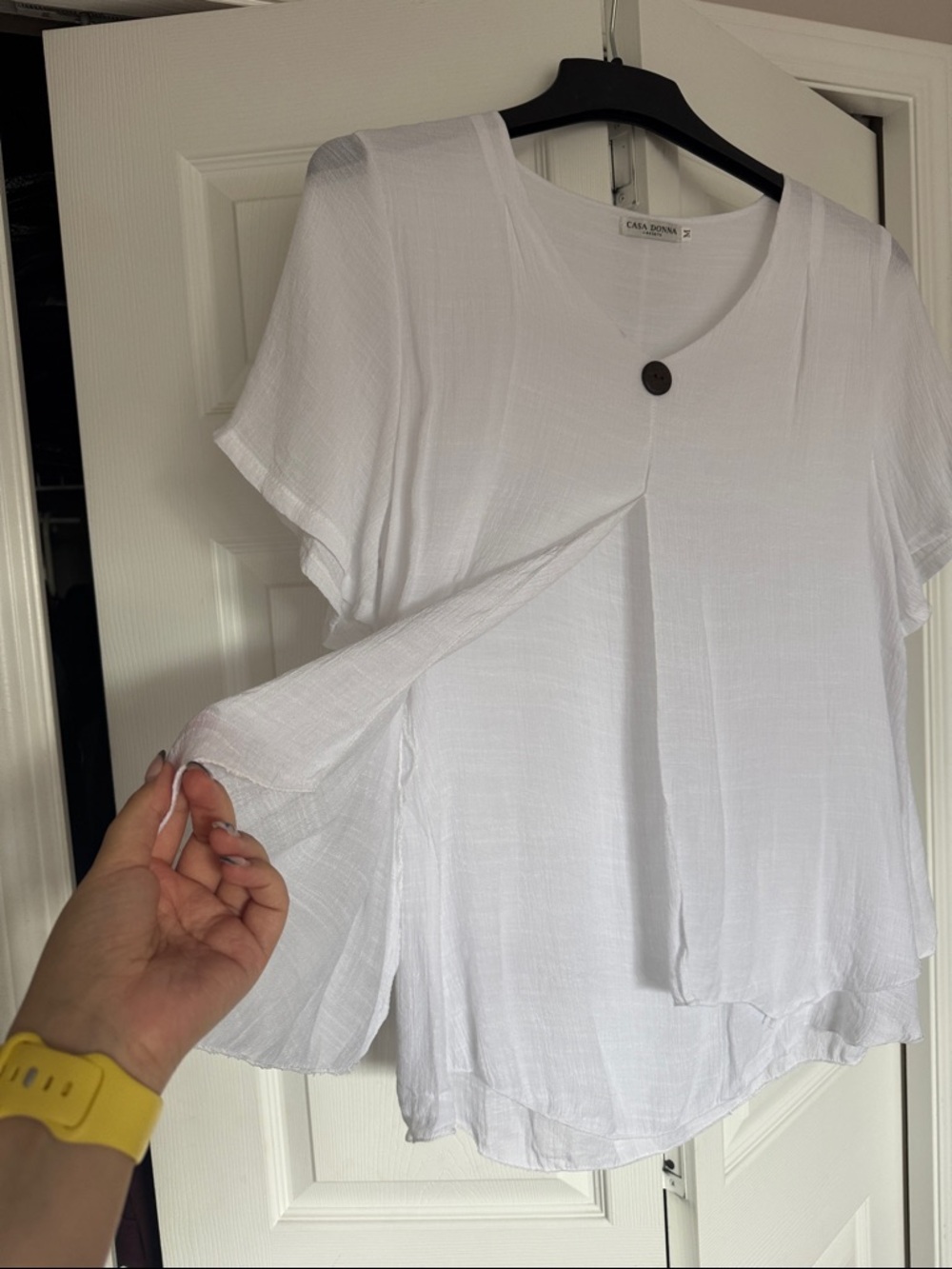 White Womans Blouse - Picture 7 of 7